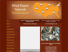 Tablet Screenshot of blindrepairnetwork.com